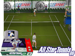 All Star Tennis 99 (USA) Cover